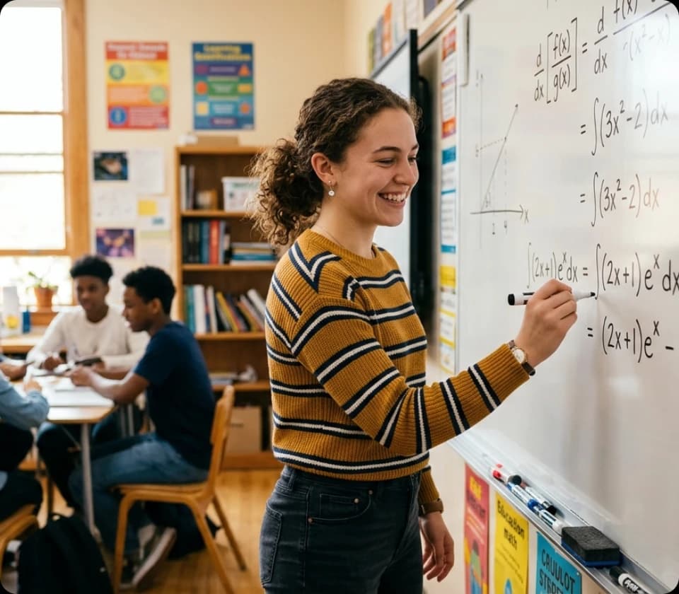 Profe Mauricio en clase